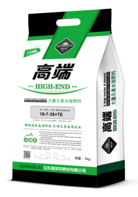 高端大量元素水溶肥18-7-35